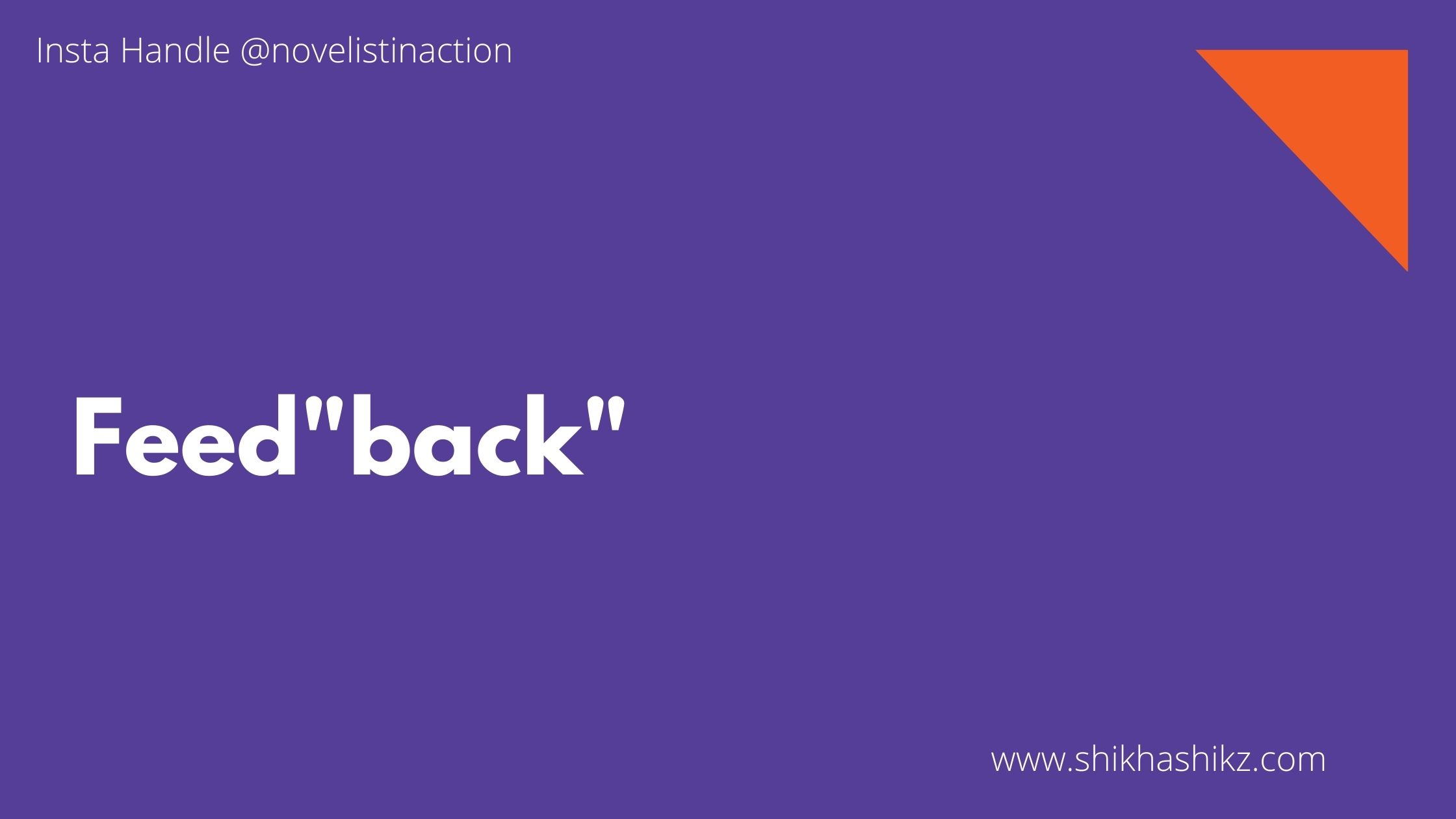 The Serious Game of Feedbacks